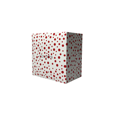 Kotak Kemasan Jam Tangan Polka Dot, Kemasan Hadiah Karton Angkat Dua Potong