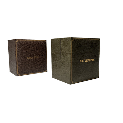 SGS ROHS Rectangle Personalized Watch Box Hot Stamping Logo