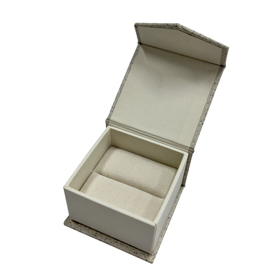Magnetic Matt Lamination Folding Paper Gift Box Dengan Logo Glossy Black UV Coating