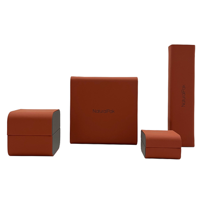 OEM ODM High End Soft Touch Jewelry Packaging Box Untuk Gift Watch