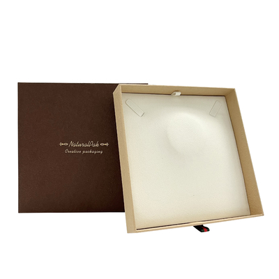 Gift Ring Earring Pendant Paper Jewelry Packaging Box With Drawer